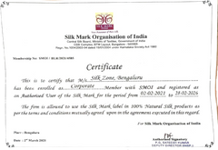 Tussar ghcha silk fabric SILK ZONE