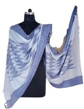cotton ikkat dupatta silkzon.in