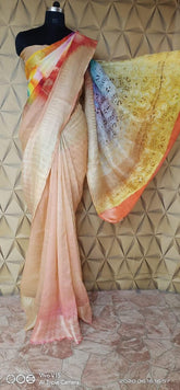 Tishu linen digital print silkzon.in