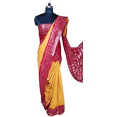 Batik print cotton saree SILK ZONE