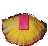 Plain linen saree silkzon.in