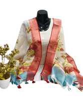 Linen digitalprintdupatta silkzon.in