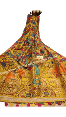 Handloom tussur silk digital print saree SILK ZONE