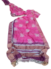 Pure Tussar Silk print saree