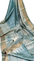Pure Tussar Silk print saree