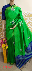TUSSAR SILK PRINT SAREE