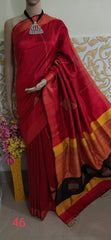 TUSSAR SILK PRINT SAREE
