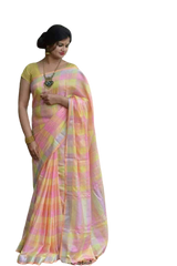 Linen Saree SILK ZONE