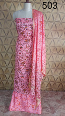 Soft Silk Hand Print Suit SILK ZONE