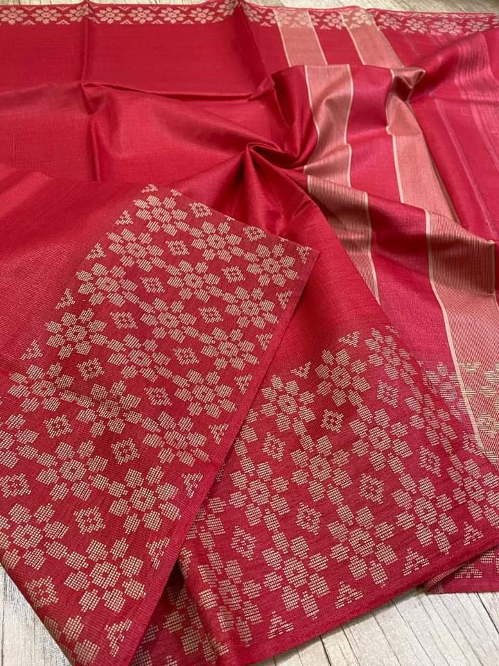 Soft silk fancy saree SILK ZONE