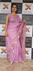Tussar silk Hand Cotwark saree SILK ZONE