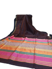 Tussar dupion silk Saree SILK ZONE