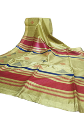 Tussar dupion silk saree SILK ZONE