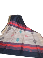 Tussar dupion silk Saree SILK ZONE