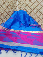 Tussar dupion silk saree SILK ZONE