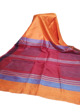 Tussar dupion silk Saree SILK ZONE