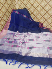Tussar dupion silk Saree SILK ZONE