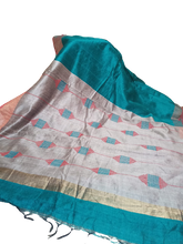 Tussar dupion silk Saree SILK ZONE