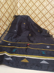 Tussar dupion silk saree SILK ZONE