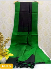 Pure linen plane saree SILK ZONE