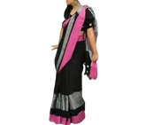 Pure linen plane saree SILK ZONE