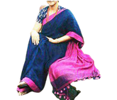 Pure linen plane saree SILK ZONE