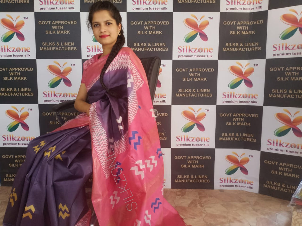 Organza model saree SILK ZONE