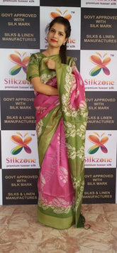 Organza model saree SILK ZONE