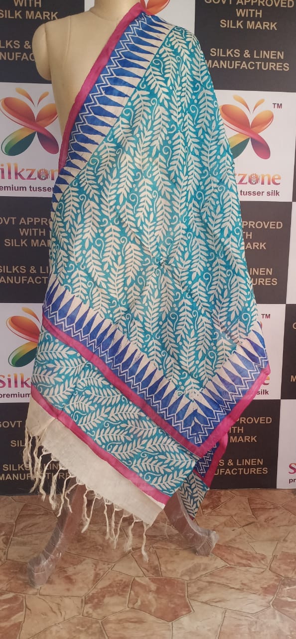 Tussar silk Dupatta SILK ZONE