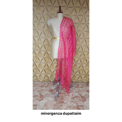Organza jute dupatta M J HANDLOOMS