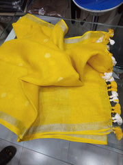 Linen kora buta dupatta SILK ZONE