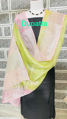 Tissue linen dupatta Express