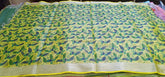 Tissue linen printed Saree SILK ZONE