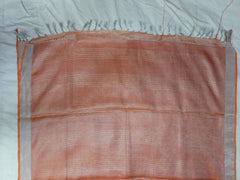 Pure Tissue Linen Embroidery Saree SILK ZONE