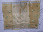 Tissue linen embroidery saree SILK ZONE