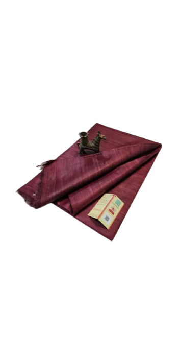 Tussar ghicha silk fabric SILK ZONE