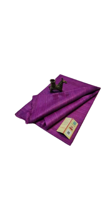 Tussar ghicha silk fabric SILK ZONE