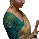 Tussar Hand Embroidery Saree SILK ZONE