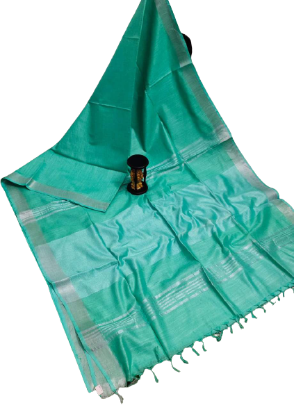 Khadi Linen Saree SILK ZONE