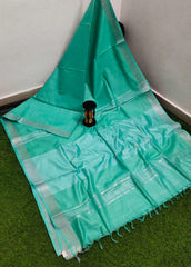 Khadi Linen Saree SILK ZONE