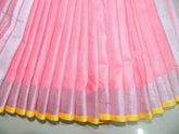 Khadi Linen Slub Saree INDIA SILK P.W.C.S. LTD