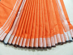 Khadi Linen Slub Saree INDIA SILK P.W.C.S. LTD