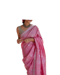 Viscose Silk Weaving Cutwork Saree SILK ZONE