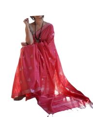 Viscose Silk Weaving Cutwork Saree SILK ZONE