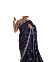Viscose Silk Weaving Cutwork Saree SILK ZONE