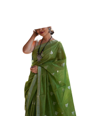 Viscose Sill Weaving Cutwork Saree SILK ZONE