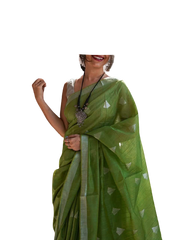 Viscose Sill Weaving Cutwork Saree SILK ZONE