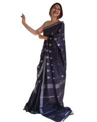 Viscose Silk Weaving Cutwork Saree SILK ZONE