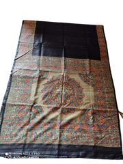 TUSSAR SILK PRINT SAREE