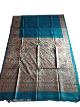 TUSSAR SILK PRINT SAREE